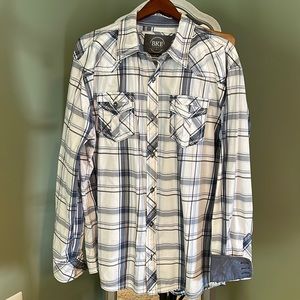 Mens Button Down Shirt XL